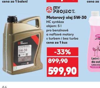 Kaufland Motorový olej 5w-30 nabídka