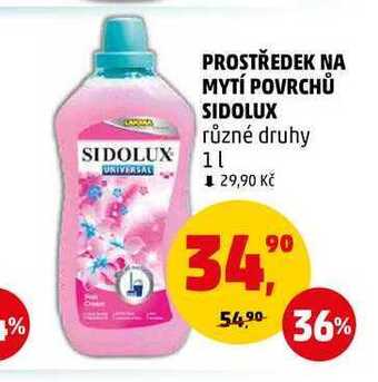 Penny Market Prostředek na mytí povrchů sidolux, 1 l nabídka