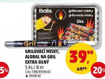 Penny Market Grilovací misky, 5 ks nabídka
