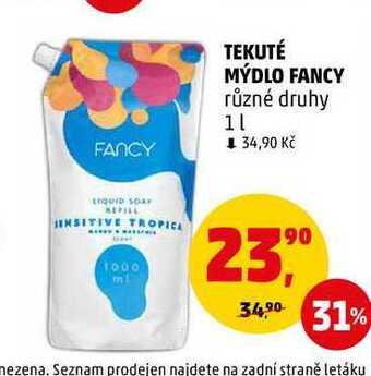 Penny Market Tekuté mýdlo fancy, 1 l nabídka