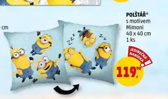 Penny Market Polštář s motivem mimoni, 1 ks nabídka