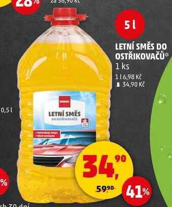 Penny Market Letní směs do ostřikovačů, 5 l nabídka
