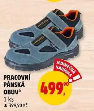 Penny Market Pracovní pánská obuv, 1 ks nabídka
