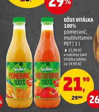 Penny Market Džus vitálka 100%, 1 l nabídka
