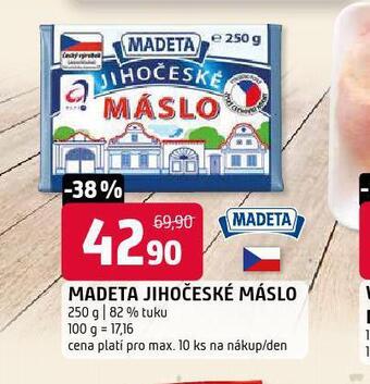 Terno Jihočeské máslo nabídka