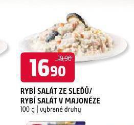 Terno Rybí salát ze sleďů nabídka