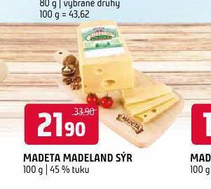 Terno Madeta madeland sýr nabídka