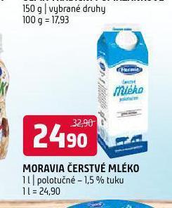 Terno Moravia čerstvé mléko nabídka
