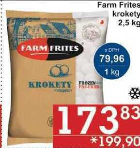 Jip Farm frites krokety, 2,5 kg nabídka