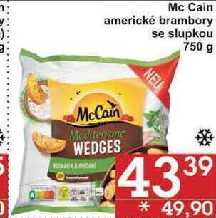 Jip Mc cain americké brambory se slupkou, 750 g nabídka