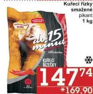 Jip Kuřecí řízky smažené pikant, 1 kg nabídka