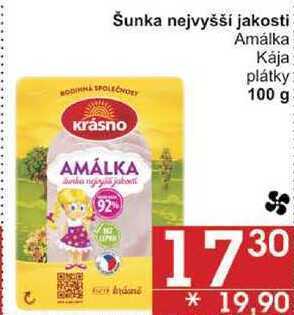 Jip Šunka nejvyšší jakosti amálka, 100 g nabídka