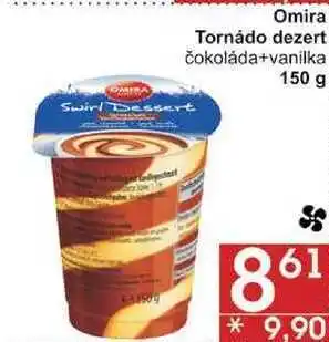 Jip Omira tornádo dezert čokoláda+vanilka, 150 g nabídka