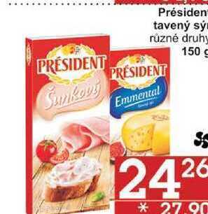 Jip Président tavený sýr 150g, nabídka
