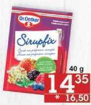 Jip Dr. oetker sirupfix, 40 g nabídka