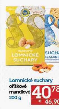 Jip Lomnické suchary oříškové, 200 g nabídka