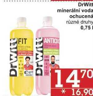 Jip Drwitt minerální voda ochucená různé druhy, 0,75 l nabídka