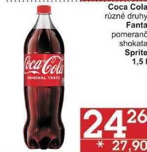 Jip Coca cola, 1,5 l nabídka