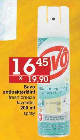 Jip Savo antibakteriální fresh breeze, 200 ml nabídka