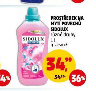 Penny Market Sidolux prostředek na mytí povrchů nabídka