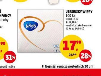 Penny Market Wippy ubrousky nabídka
