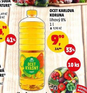 Penny Market Ocet karlova koruna lihový 8% nabídka