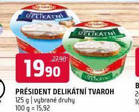 Terno Président delikátní tvaroh nabídka