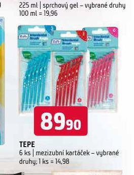 Terno Tepe mezizubní kartáčky nabídka