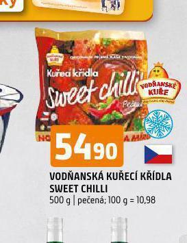 Terno Vodňanská kuřecí křídla sweet chilli nabídka