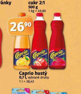 Coop Caprio hustý nabídka