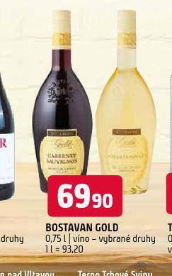 Terno Bostavan gold nabídka