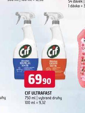 Terno Cif ultrafast nabídka