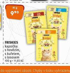Terno Friskies kapsičky pro kočky nabídka