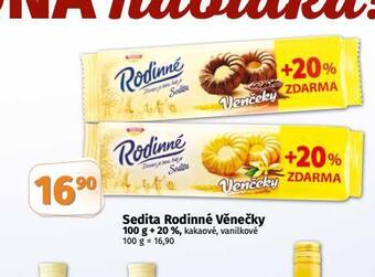 Coop Sedita rodinné věnečky nabídka