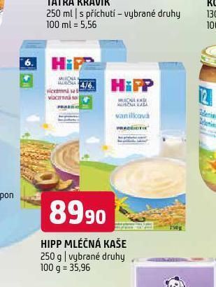Terno Hipp mléčná kaše nabídka