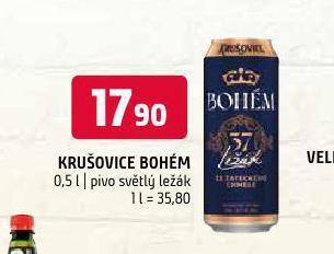 Terno Pivo krušovice bohém nabídka