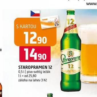 Terno Pivo staropramen nabídka