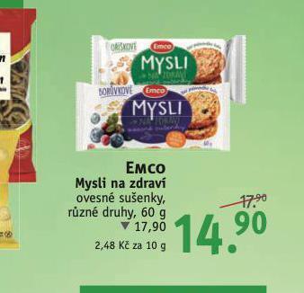 Rossmann Emco mysli na zdraví nabídka
