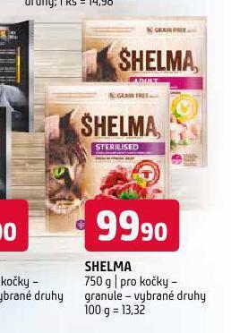 Terno Shelma granule pro kočky nabídka