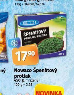 Coop Nowaco špenátový protlak nabídka