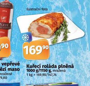 Coop Kuřecí roláda plněná nabídka