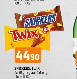 Terno Snickers nabídka