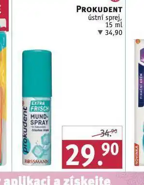 Rossmann Prokudent ústní sprej nabídka