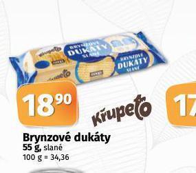 Coop Brynzové dukáty nabídka