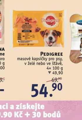 Rossmann Pedigree masové kapsičky pro psy nabídka