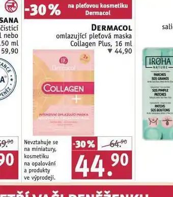 Rossmann Dermacol omlazující pleťová maska nabídka