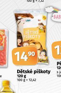 Coop Dětské piškoty nabídka