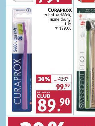 Rossmann Curaprox zubní kartáček nabídka