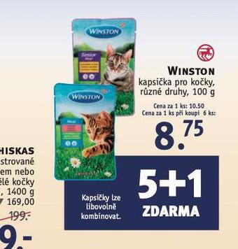 Rossmann Winston kapsičky pro kočky nabídka