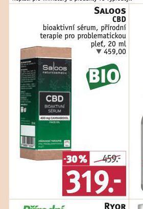 Rossmann Saloos cbd bioaktivní sérum nabídka